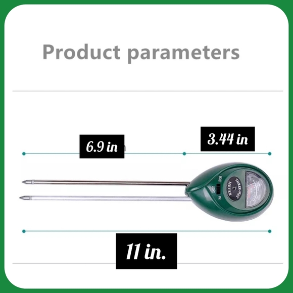 3 in 1 soil meter, measures moisture light & PH levels of your plants soil new - Picture 7 of 13